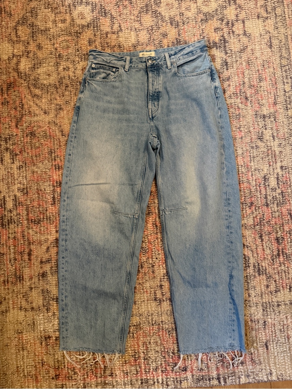 Madewell Curvy Darted Barrel Jean